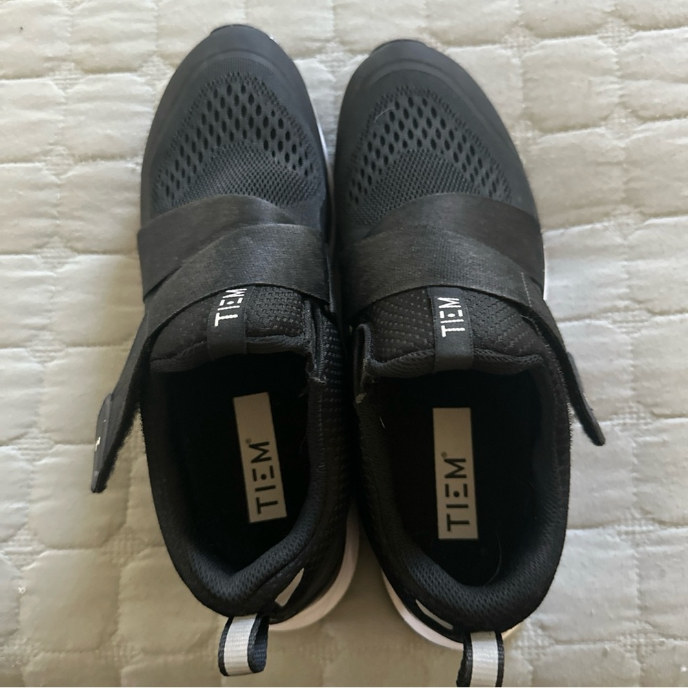 TIEM Black Women's Athletic Shoes 8.5
